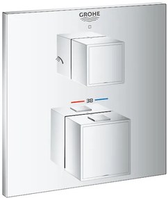 Termostat GROHE Grohtherm Cube bez podomietkového telesa chróm 24154000