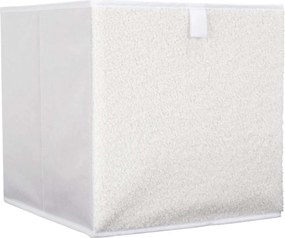 Úložný textilný box SOFT CUBE 30 cm biely