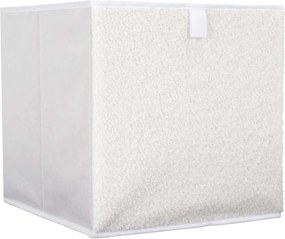 Úložný textilný box SOFT CUBE 30 cm biely