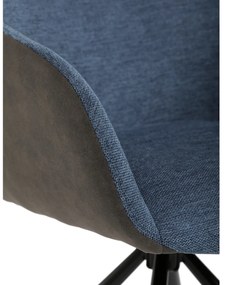 Sada jedálenských stoličiek s vratným mechanizmomDCH-Y1143 BLUE2, 2 ks