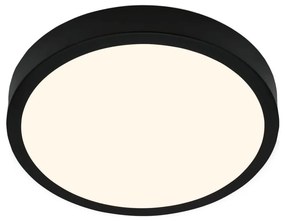 Briloner 3703-015 - LED Stropné svietidlo RUNA LED/24W/230V 3000K pr. 38 cm čierna