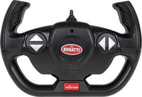 Bugatti Chiron modrý RASTAR 1:14 RC auto na diaľkové ovládanie + LED svetlá + ovládač 2,4 GHz