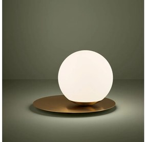 Eglo 39954 - Stolná lampa ARENALES 1xE27/40W/230V zlatá