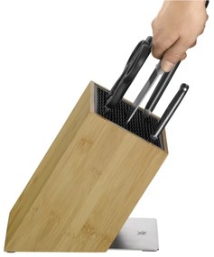 WMF - Stojan na nože bambus/nerez