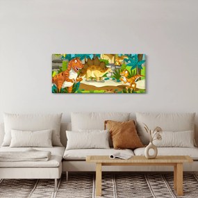 Obraz - Dinosauria (120x50 cm)