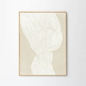 The Poster Club Plagát The Line no. 07 by Rebecca Hein 50x70 cm