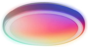 Aigostar-LED RGBW Kúpeľňové stropné svietidlo LED/24W/230V IP44+diaľkové ovládanie