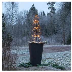 Eglo 411162 -LED Vonk. vianočný dekorácia 140xLED/0,066W/31V 90 cm IP44 teplá biela