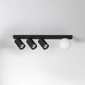 BRILAGI - Bodové svietidlo SELE BALL 3xGU10/30W/230V + 1xG9/10W čierna