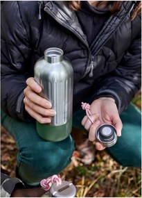 Termofľaša z nehrdzavejúcej ocele v striebornej farbe 850 ml Explorer – Black + Blum