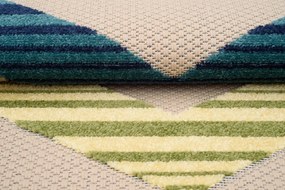 Pruhovaný terasový koberec rôznych farieb Šírka: 80 cm | Dĺžka: 150 cm