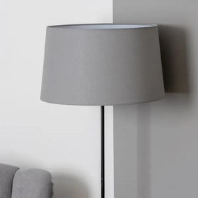 Brilagi - LED stojacia lampa CERIA 1xE27/40W/230V pr. 45 cm sivá/čierna