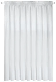 ZÁCLONA NA PÁSKE VIOLA 400X250 CM BIELA