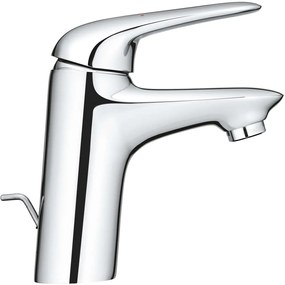 GROHE Wave páková umývadlová batéria s odtokovou súpravou s tiahlom, výška výtoku 84 mm, chróm, 32284001