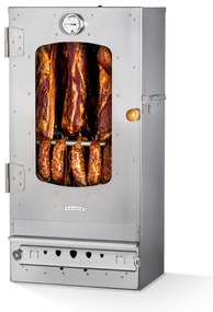 KAISER - PÄŤDESIATKA, prenosná udiareň, nerez