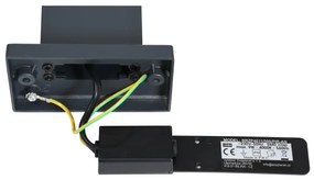 Brilagi - LED Vonkajšia lampa so senzorom ARCELO LED/9W/230V 50 cm IP44