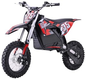 Elektrický detský PIT BIKE s batériovým motorom - červený
