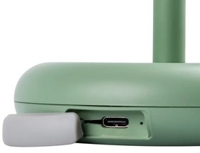 Kanlux 37313- LED Stmievateľná nabíjacia lampa FLUXY LED/1,7W/1800 mAh IP44 zelená