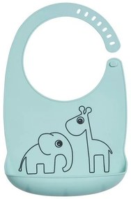 Done by Deer Silikónový podbradník modrý