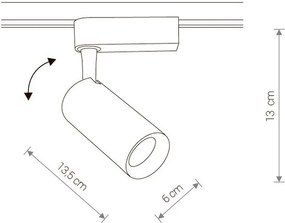 Svietidlo Nowodvorski PROFILE IRIS LED 20W 9006