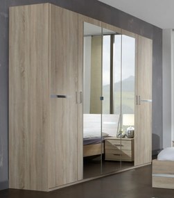 Zostava spálne Anna 180x200 cm, dub sonoma