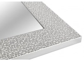 Zrkadlo GLAMOUR/ST Strieborná 40x40 cm