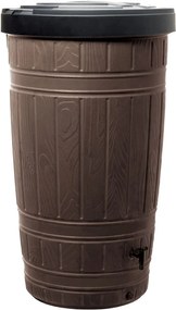Prosperplast Sud na dažďovú vodu WOODCAN 265 l - hnedý