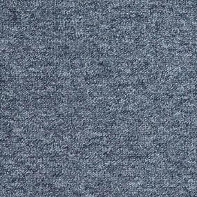 Condor Carpets, Koberec metráž Extreme 75, na mieru, šíře 4m, šedá, ab (mriežka), chodba / predsieň