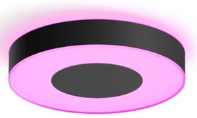 Philips-LED RGB Stmievateľné stropné svietidlo Hue LED/52,5W/230V pr. 425 mm čierna
