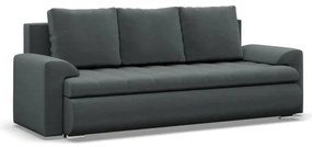 Trojmiestna rozkladacia sedačka FORESTA Kronos tmavosivá