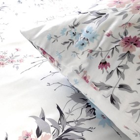 SATÉNOVÉ OBLIEČKY GARDENYA EXCLUSIVE 200X220 CM, 2KS 70X80 CM KVETY