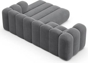 Svetlosivá rohová pohovka (pravý roh) Lupine – Micadoni Home