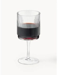 Ručne vyrobené poháre na víno Minna, 4 ks