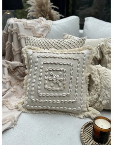 Bavlnená obliečka na vankúš 43x43 cm Seashells – Mioli Decor