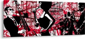 Obraz - Jazz (120x50 cm)
