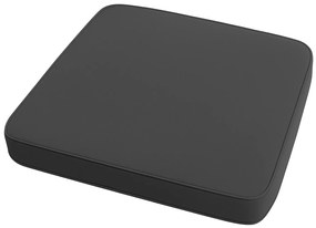 Vonkajší podsedák na stoličku VIREON 44x45 cm, tmavo sivý