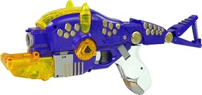 LEAN Toys Dinobots 2v1 dinosaur Shotgun Purple Triceratops Shield
