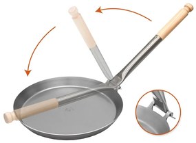 Panvica Jägarstekpanna S4 28cm, skladacia s rukoväťou