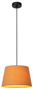 Lucide 10416/01/44 - Luster na lanku WOOLLY 1xE27/60W/230V oranžová