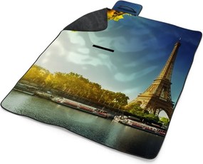 Sablio Plážová deka Paríž: 200x140 cm