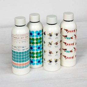 Krémová cestovná fľaša z nehrdzavejúcej ocele 500 ml Periodic Table – Rex London