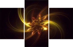 Obraz - abstrakcia vrtuľky (90x60 cm)
