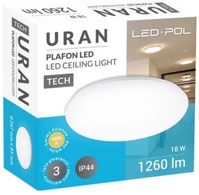 Stropná lampa ORO-URAN LED 18W-DW
