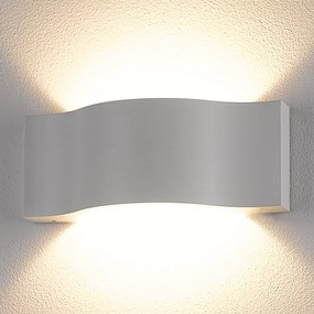 Vonkajšie nástenné LED svietidlo Jace biele
