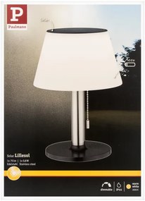 Paulmann 94309 - LED/0,8W IP44 Stmievateľná solárna lampa LILLESOL 3,7V