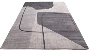 Koberec Diamond K8782S strieborný