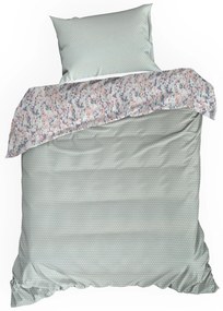 MAKOSATÉNOVÉ OBLIEČKY ESPRIT05 160X200 CM, 2 KS 70X80 CM VZOROVANÉ