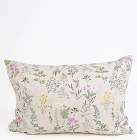 Saténová obliečka na vankúš 50 x 70 cm - Bianca béžová