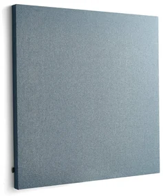 Akustický panel POLY, štvorec, 1180x1180x56 mm, nástenný, svetlomodrá