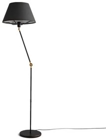 Stojacia lampa AYD 1xE27/40W/230V čierna
